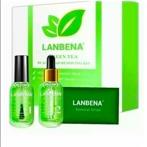 - LANBENA Green Tea Blackhead Removing Kit, 3 in 1 Green Tea Oil nwt